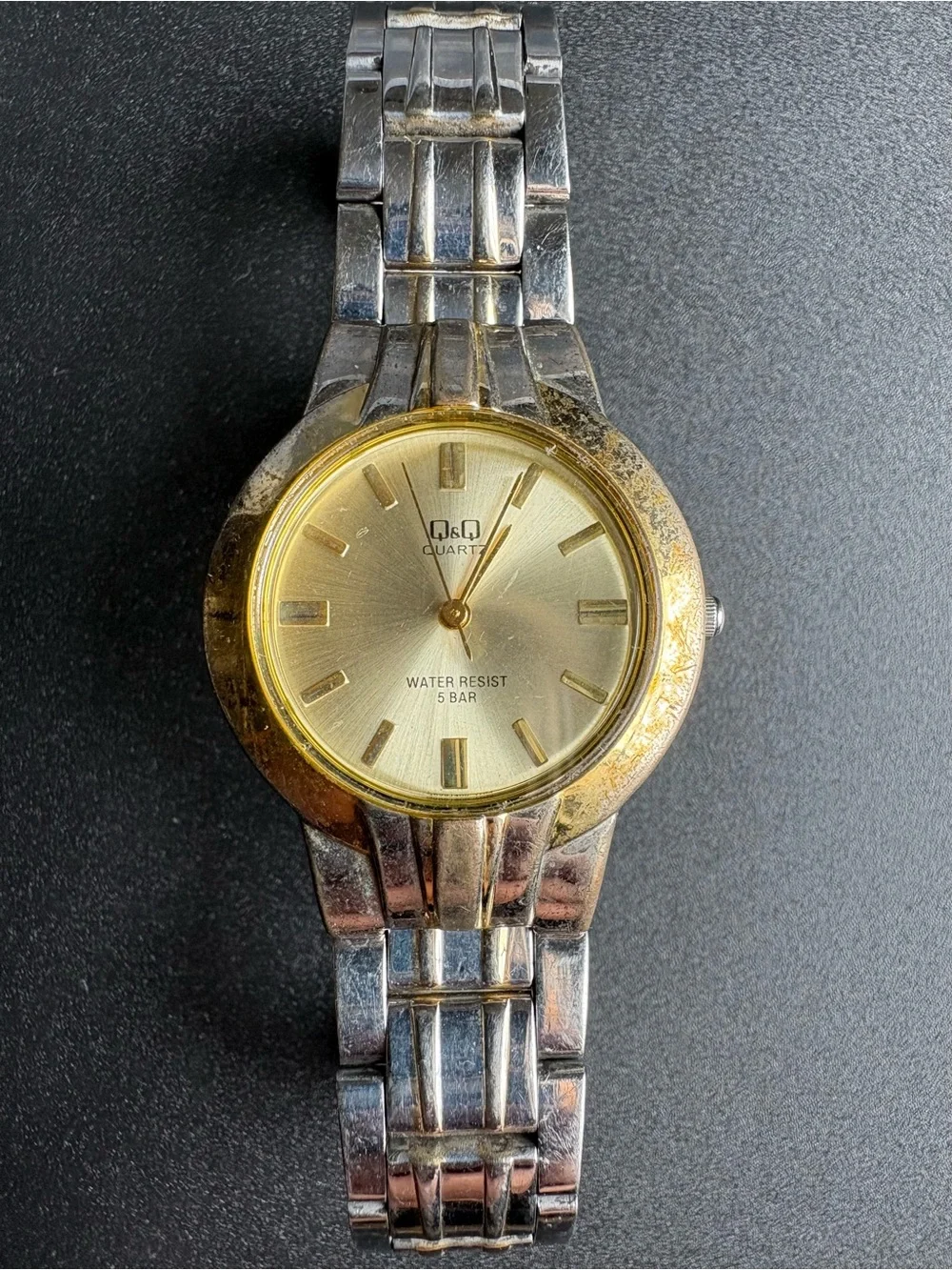 Gold‎ and Silver Men’s Quartz Watch